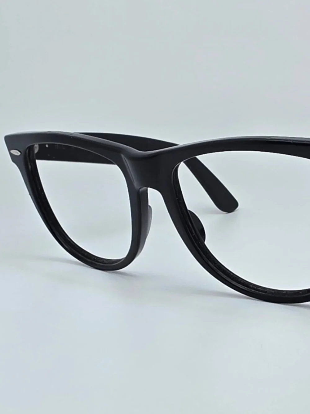 Ray-Ban B&L L1724 Wayfarer II Polished Ebony Black Sunglasses Frame w/ Case 54mm